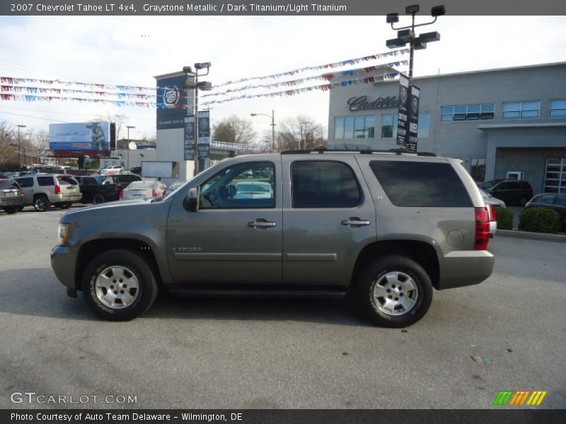 Graystone Metallic / Dark Titanium/Light Titanium 2007 Chevrolet Tahoe LT 4x4