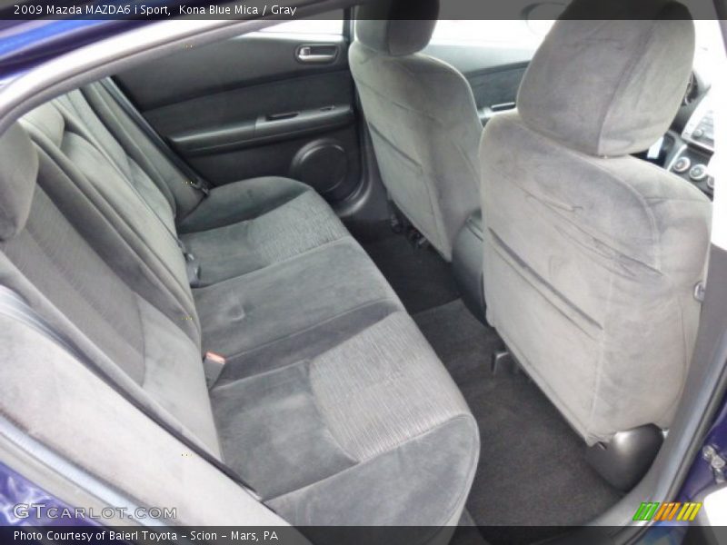 Kona Blue Mica / Gray 2009 Mazda MAZDA6 i Sport