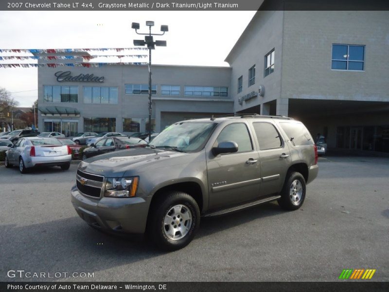 Graystone Metallic / Dark Titanium/Light Titanium 2007 Chevrolet Tahoe LT 4x4