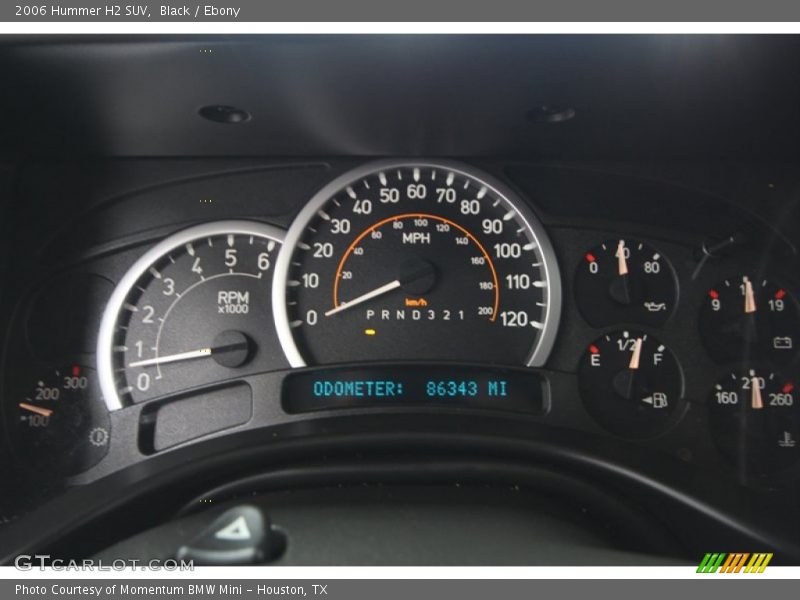 Black / Ebony 2006 Hummer H2 SUV