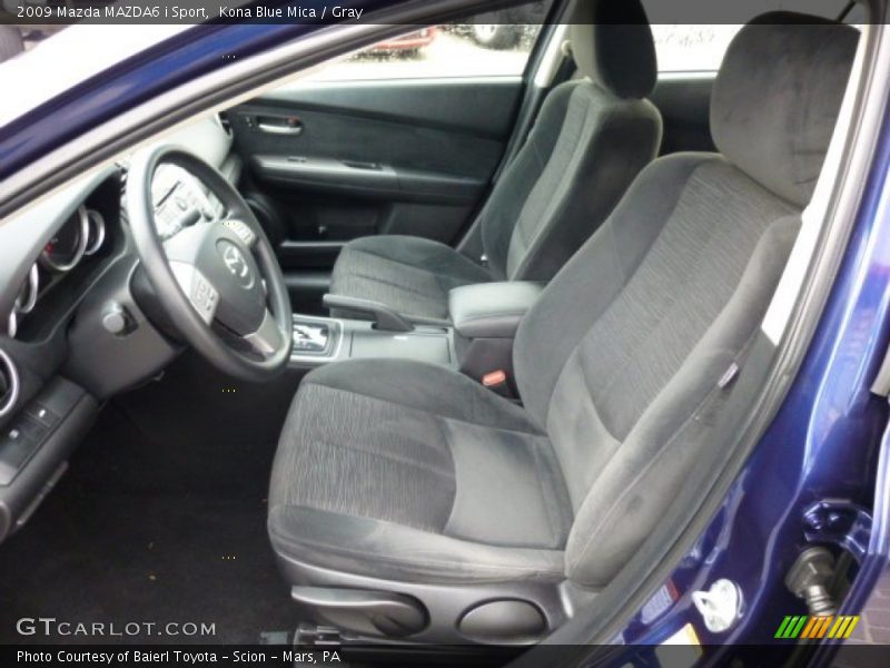 Kona Blue Mica / Gray 2009 Mazda MAZDA6 i Sport