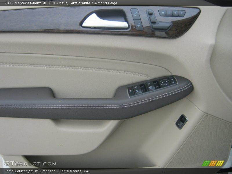 Arctic White / Almond Beige 2013 Mercedes-Benz ML 350 4Matic