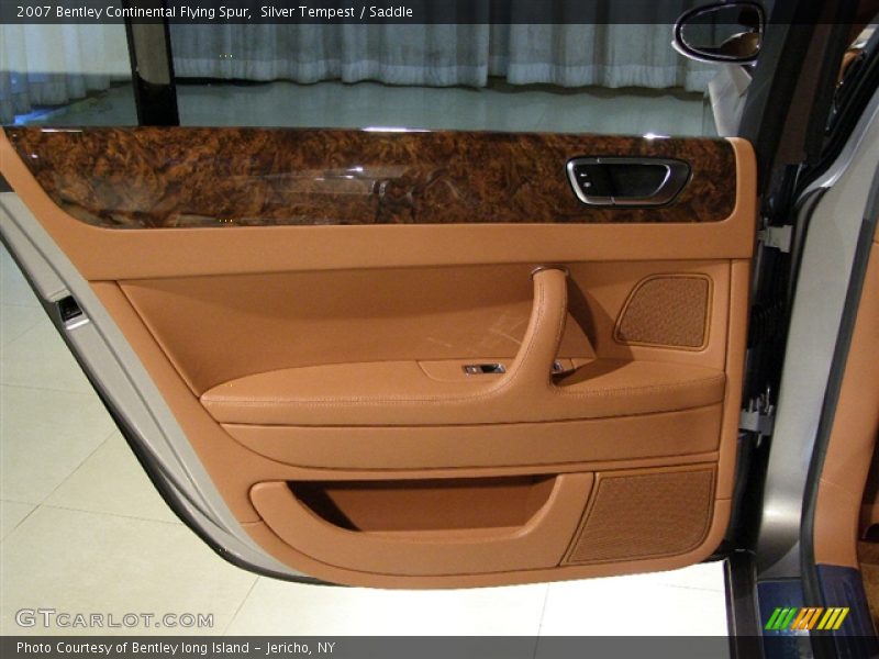 Silver Tempest / Saddle 2007 Bentley Continental Flying Spur