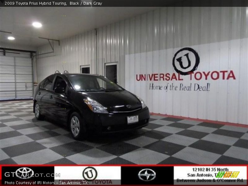 Black / Dark Gray 2009 Toyota Prius Hybrid Touring