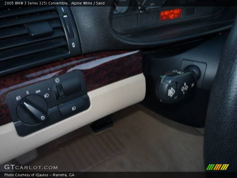 Alpine White / Sand 2005 BMW 3 Series 325i Convertible
