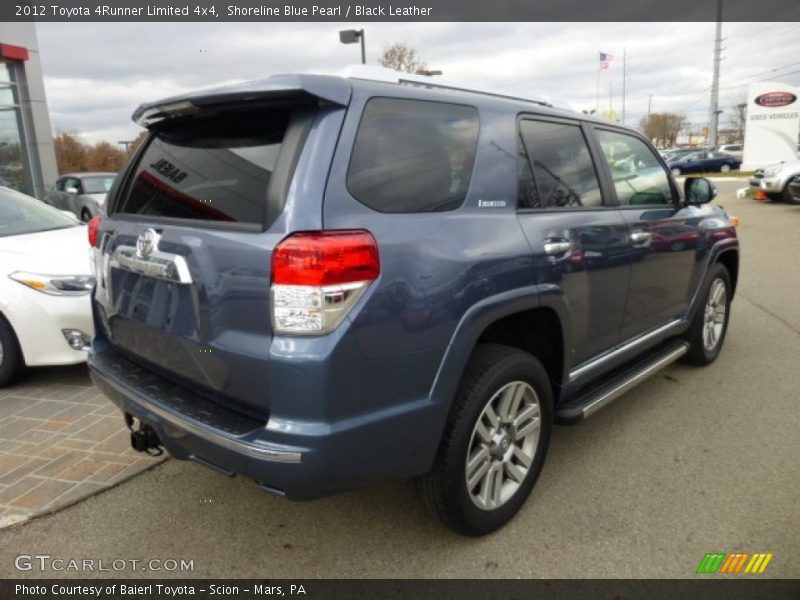 Shoreline Blue Pearl / Black Leather 2012 Toyota 4Runner Limited 4x4