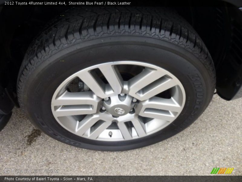 Shoreline Blue Pearl / Black Leather 2012 Toyota 4Runner Limited 4x4