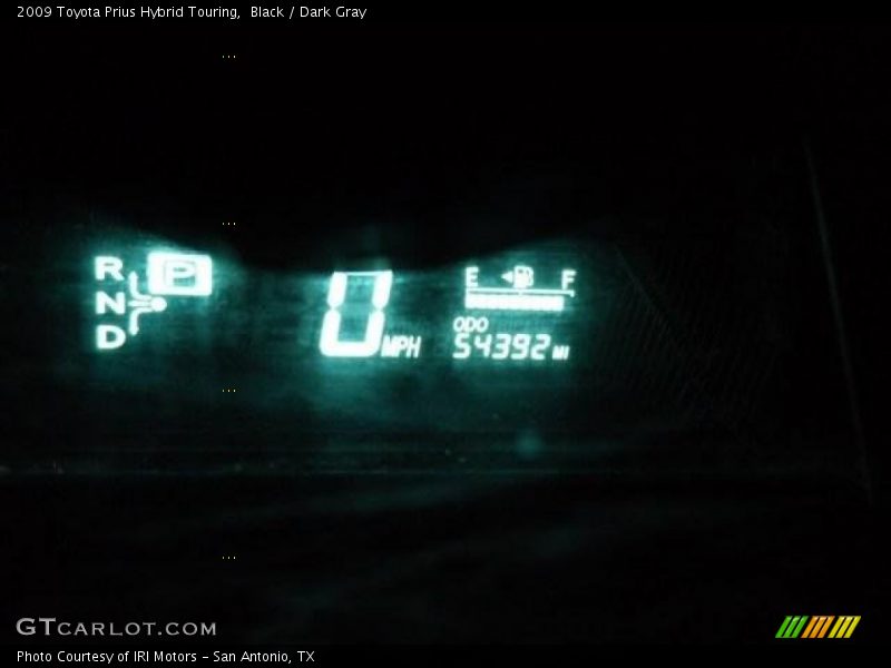 Black / Dark Gray 2009 Toyota Prius Hybrid Touring
