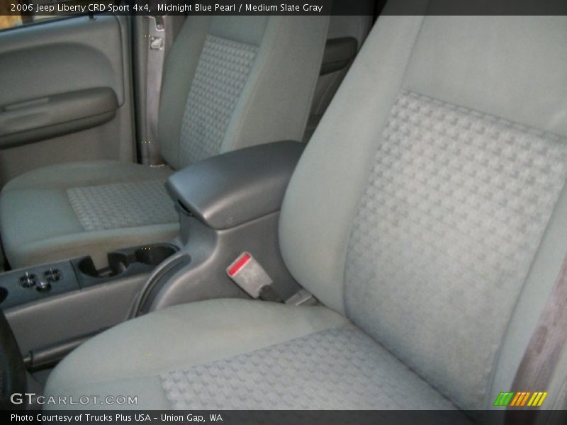 Midnight Blue Pearl / Medium Slate Gray 2006 Jeep Liberty CRD Sport 4x4