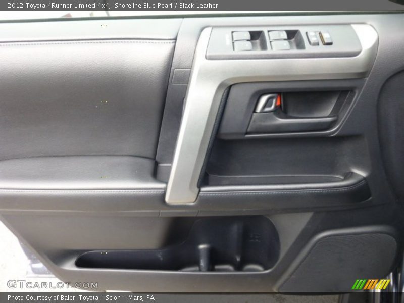 Shoreline Blue Pearl / Black Leather 2012 Toyota 4Runner Limited 4x4