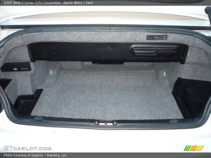 Alpine White / Sand 2005 BMW 3 Series 325i Convertible