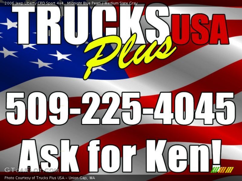 Midnight Blue Pearl / Medium Slate Gray 2006 Jeep Liberty CRD Sport 4x4