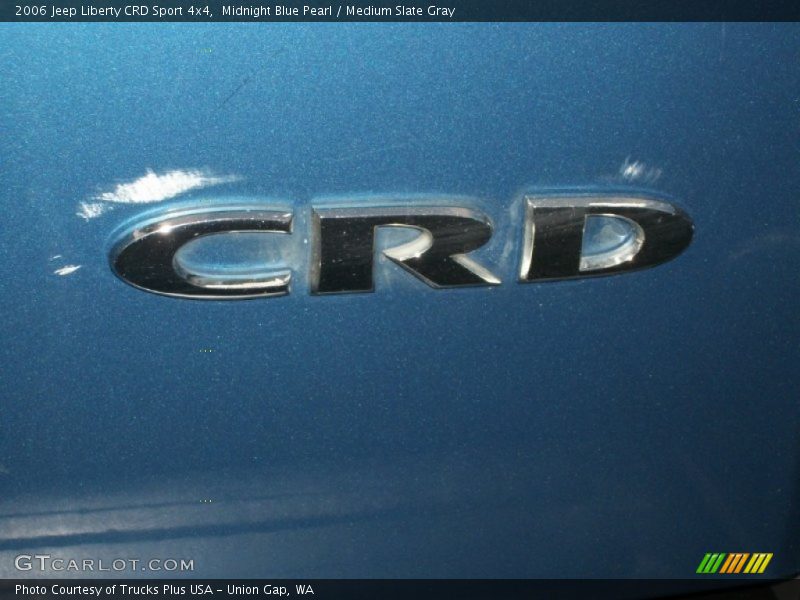 Midnight Blue Pearl / Medium Slate Gray 2006 Jeep Liberty CRD Sport 4x4