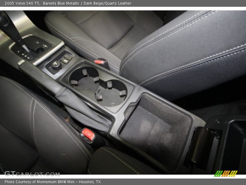 Barents Blue Metallic / Dark Beige/Quartz Leather 2005 Volvo S40 T5