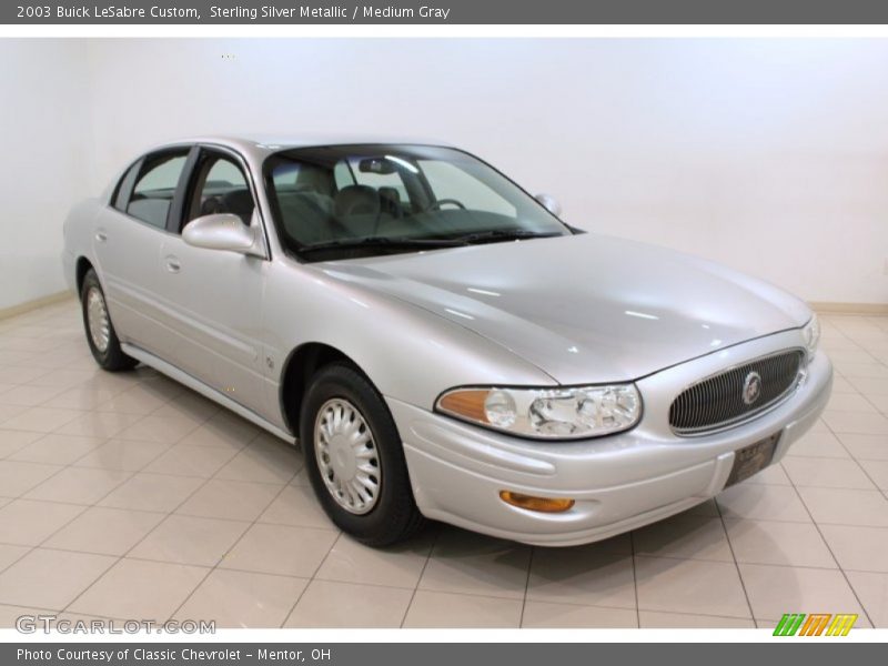 Sterling Silver Metallic / Medium Gray 2003 Buick LeSabre Custom