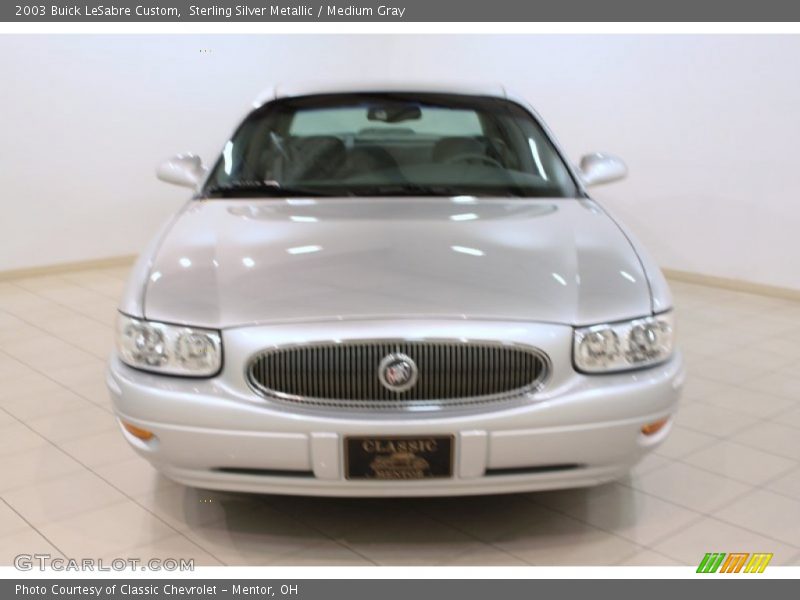 Sterling Silver Metallic / Medium Gray 2003 Buick LeSabre Custom