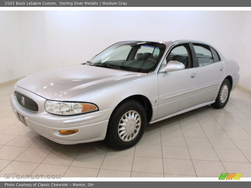 Sterling Silver Metallic / Medium Gray 2003 Buick LeSabre Custom