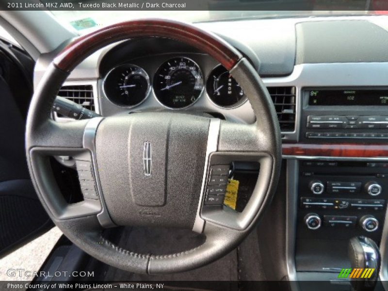 Tuxedo Black Metallic / Dark Charcoal 2011 Lincoln MKZ AWD