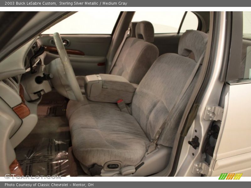 Sterling Silver Metallic / Medium Gray 2003 Buick LeSabre Custom