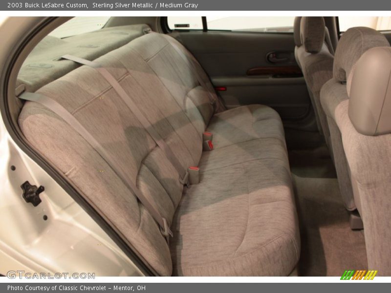 Sterling Silver Metallic / Medium Gray 2003 Buick LeSabre Custom