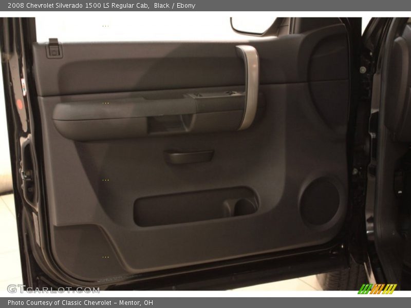 Black / Ebony 2008 Chevrolet Silverado 1500 LS Regular Cab