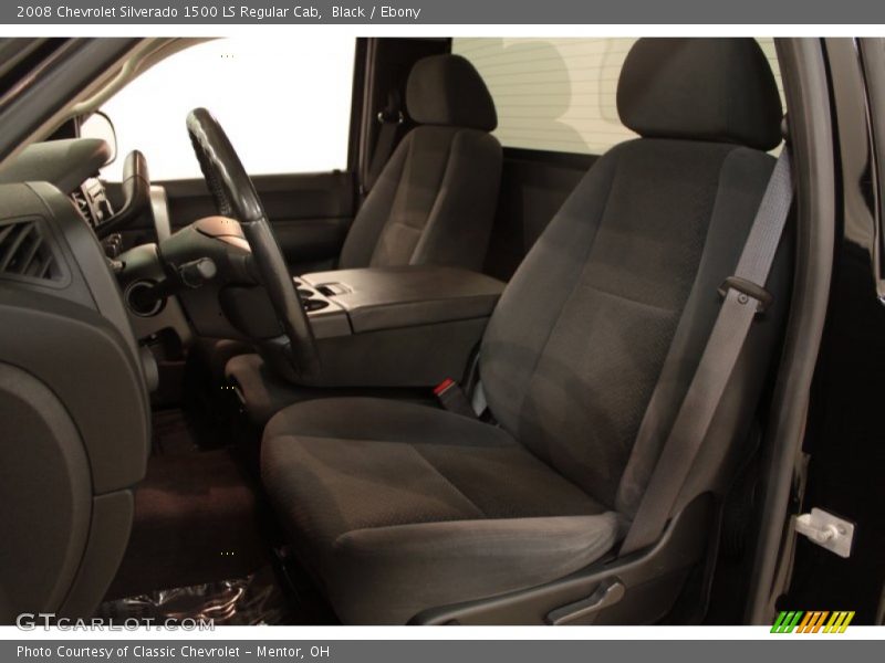 Black / Ebony 2008 Chevrolet Silverado 1500 LS Regular Cab