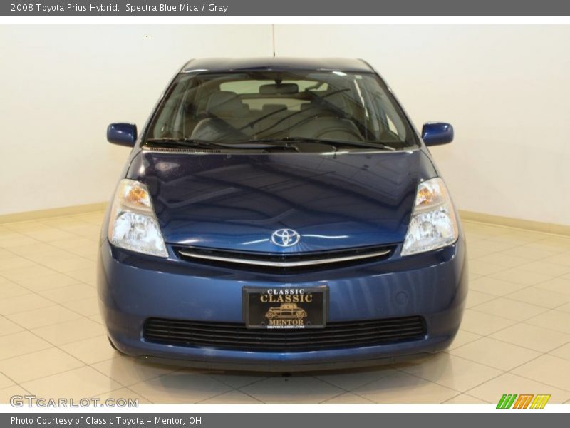 Spectra Blue Mica / Gray 2008 Toyota Prius Hybrid