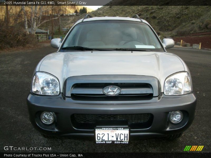 Smart Silver / Gray 2005 Hyundai Santa Fe GLS 4WD