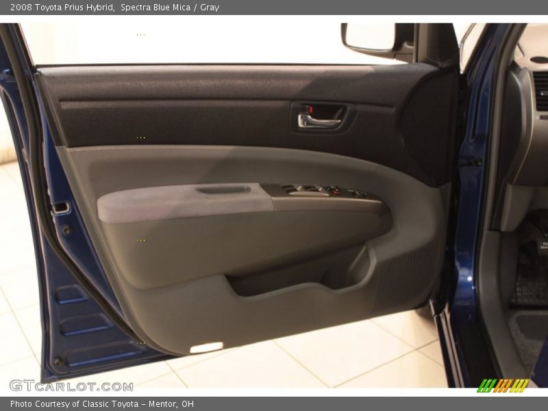 Spectra Blue Mica / Gray 2008 Toyota Prius Hybrid