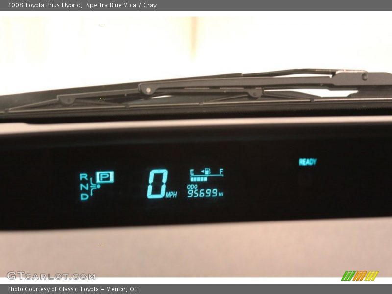 Spectra Blue Mica / Gray 2008 Toyota Prius Hybrid