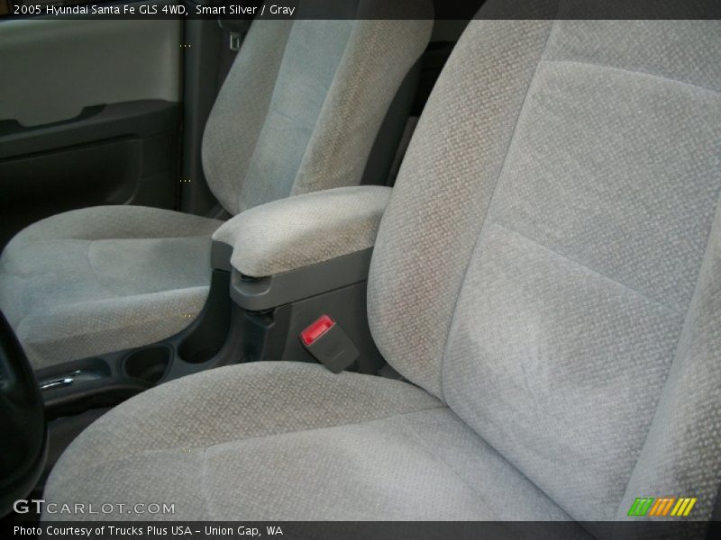Smart Silver / Gray 2005 Hyundai Santa Fe GLS 4WD