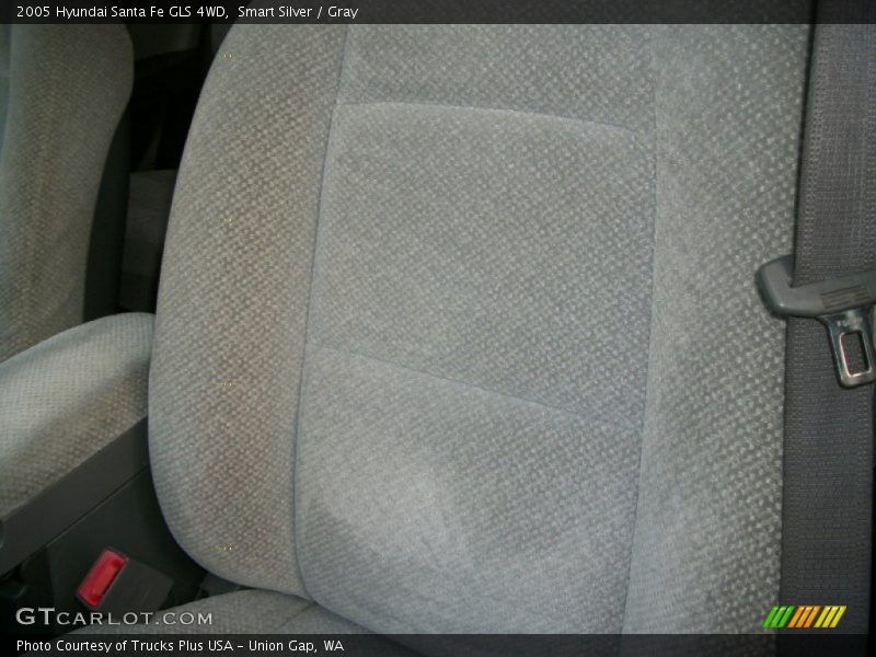 Smart Silver / Gray 2005 Hyundai Santa Fe GLS 4WD