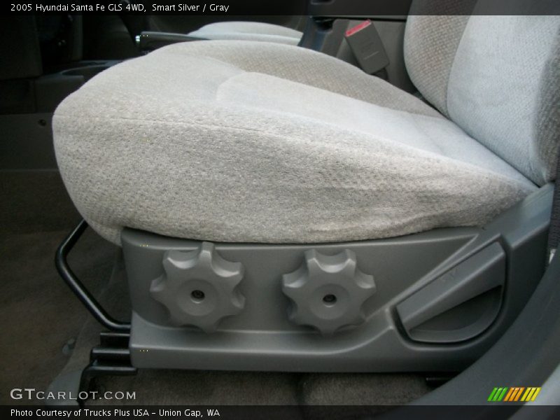 Smart Silver / Gray 2005 Hyundai Santa Fe GLS 4WD