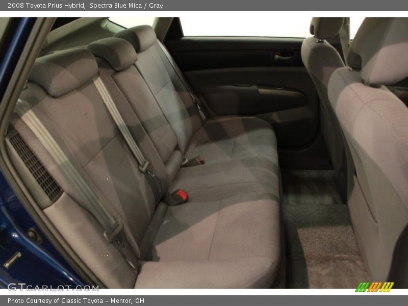 Spectra Blue Mica / Gray 2008 Toyota Prius Hybrid