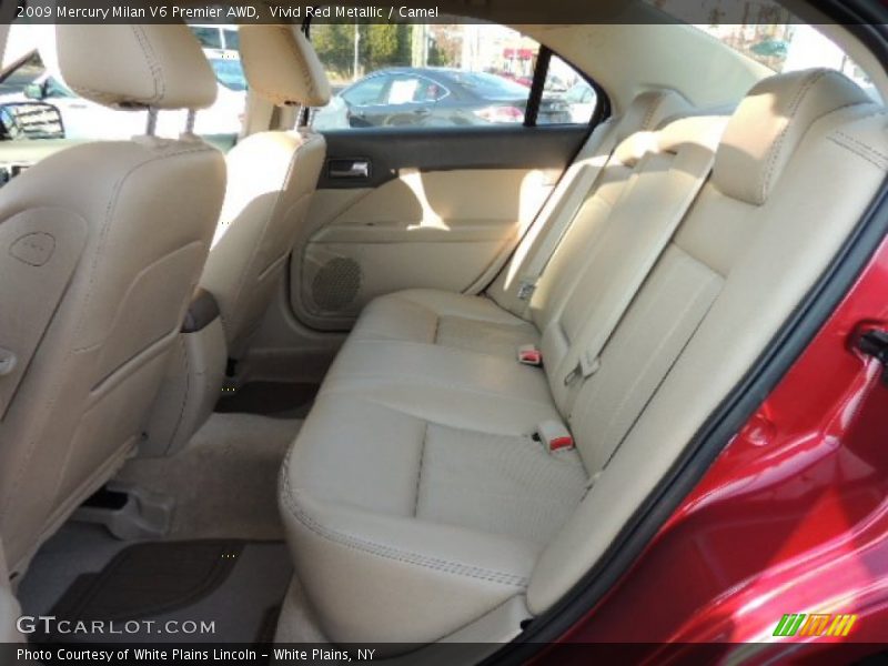 Rear Seat of 2009 Milan V6 Premier AWD