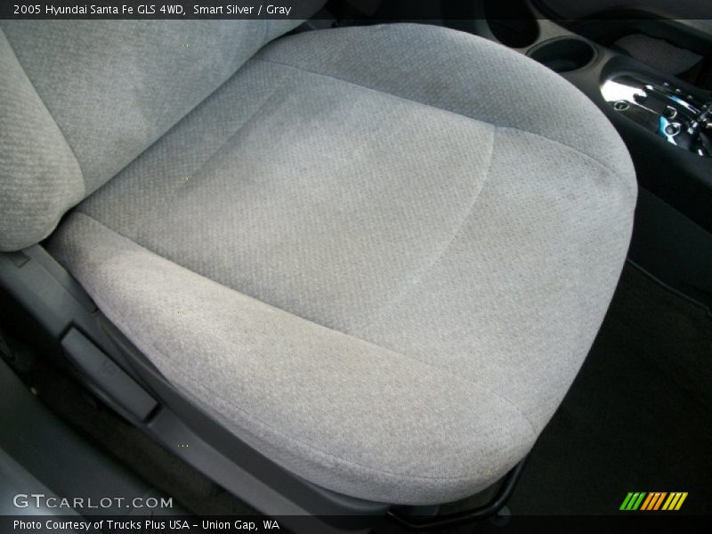 Smart Silver / Gray 2005 Hyundai Santa Fe GLS 4WD