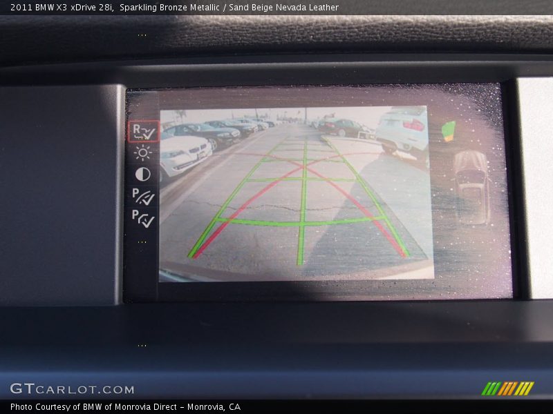 Sparkling Bronze Metallic / Sand Beige Nevada Leather 2011 BMW X3 xDrive 28i