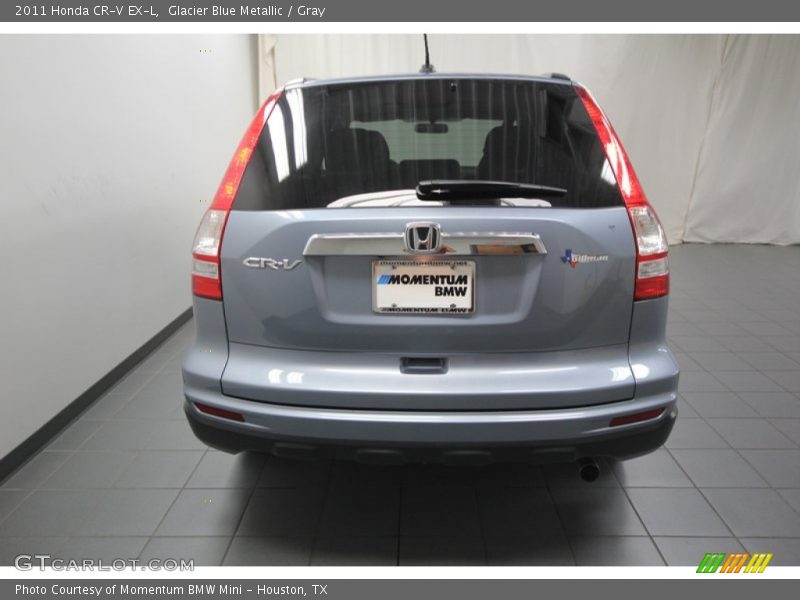 Glacier Blue Metallic / Gray 2011 Honda CR-V EX-L