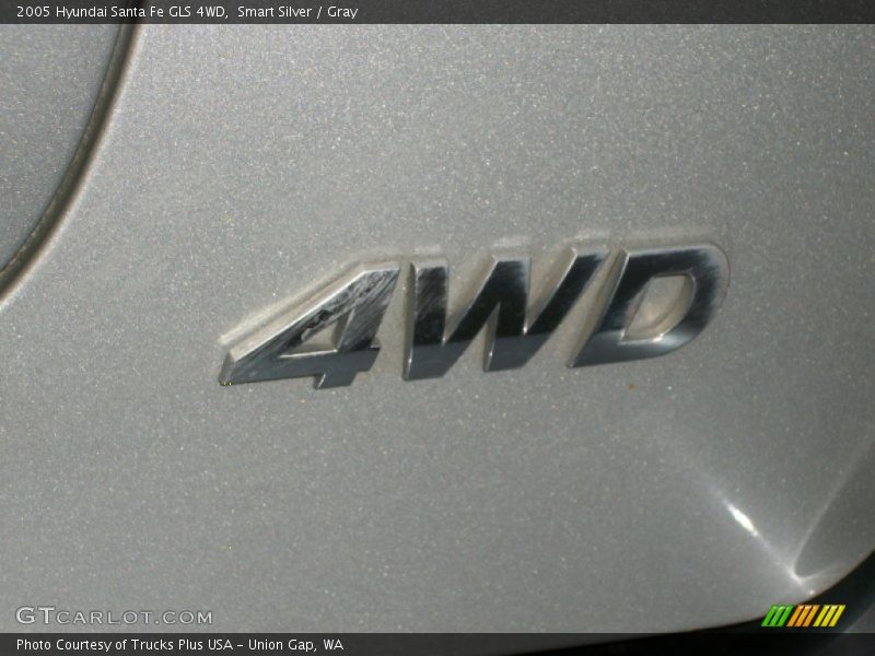 Smart Silver / Gray 2005 Hyundai Santa Fe GLS 4WD