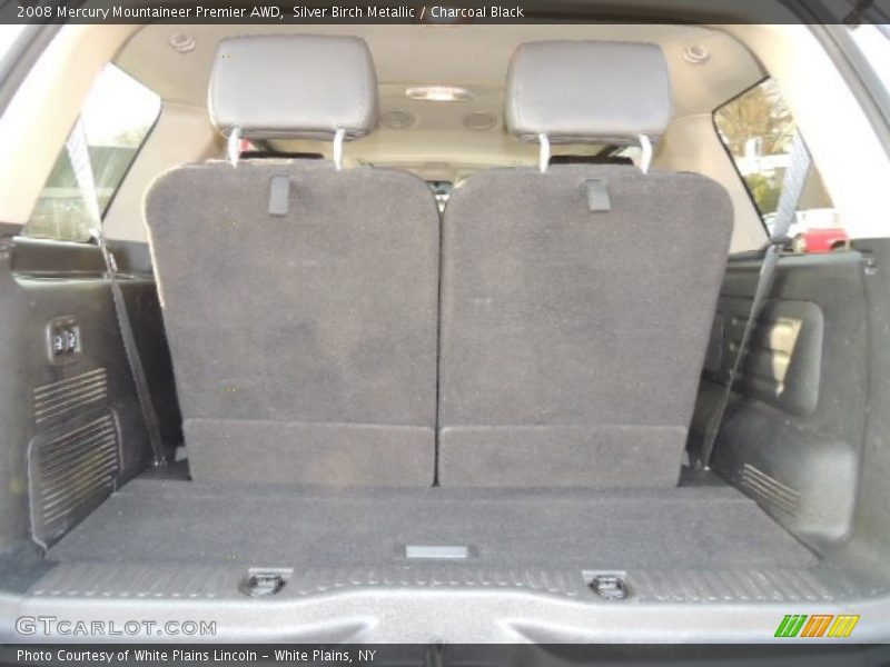 Silver Birch Metallic / Charcoal Black 2008 Mercury Mountaineer Premier AWD