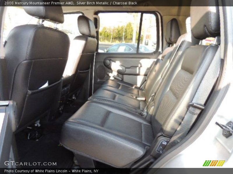 Silver Birch Metallic / Charcoal Black 2008 Mercury Mountaineer Premier AWD