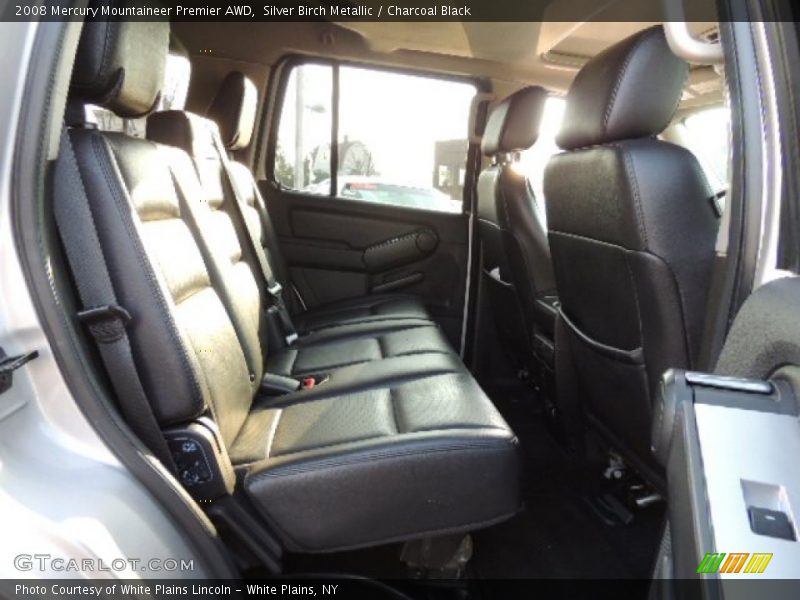 Silver Birch Metallic / Charcoal Black 2008 Mercury Mountaineer Premier AWD