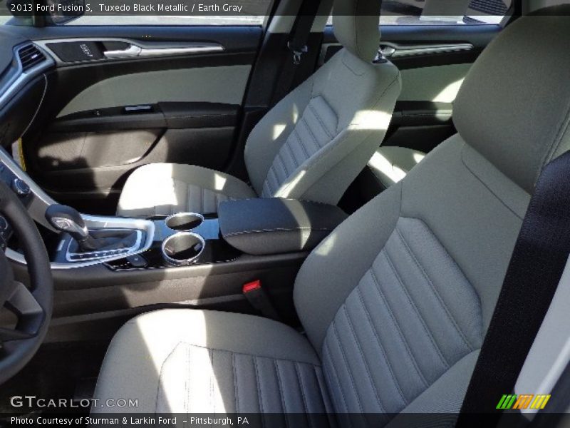Tuxedo Black Metallic / Earth Gray 2013 Ford Fusion S
