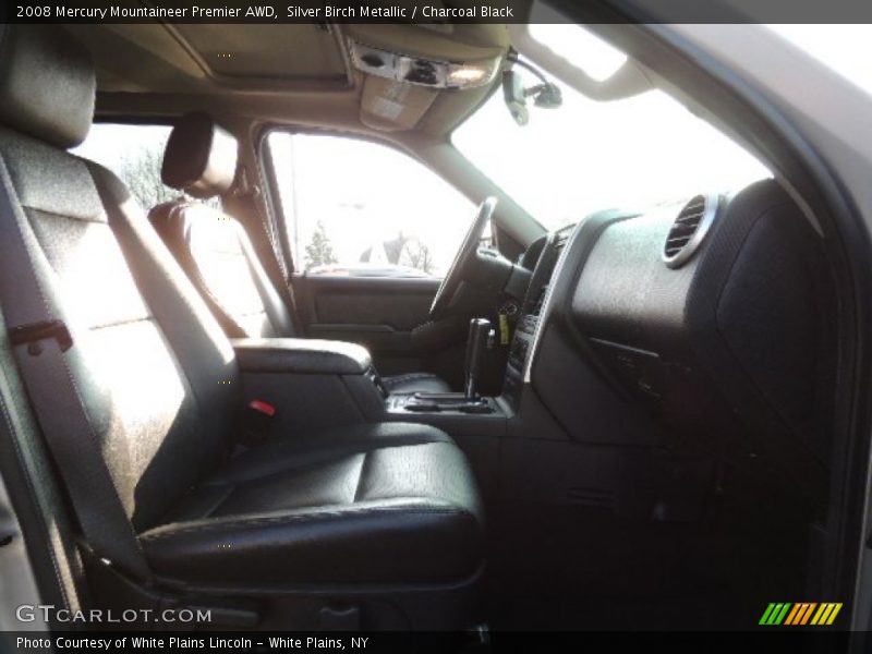 Silver Birch Metallic / Charcoal Black 2008 Mercury Mountaineer Premier AWD