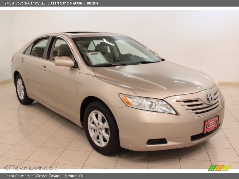 Desert Sand Metallic / Bisque 2009 Toyota Camry LE