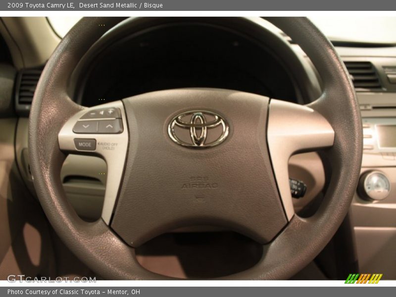 Desert Sand Metallic / Bisque 2009 Toyota Camry LE