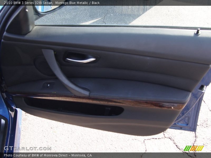 Montego Blue Metallic / Black 2010 BMW 3 Series 328i Sedan