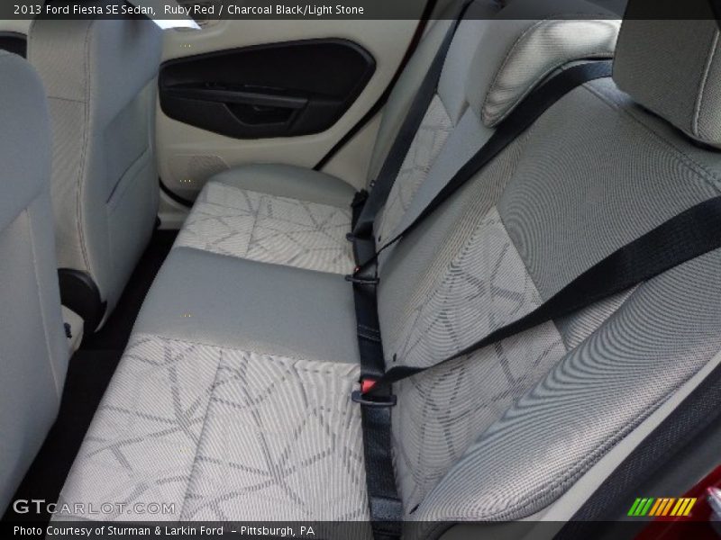 Ruby Red / Charcoal Black/Light Stone 2013 Ford Fiesta SE Sedan