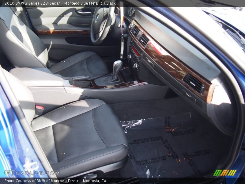 Montego Blue Metallic / Black 2010 BMW 3 Series 328i Sedan