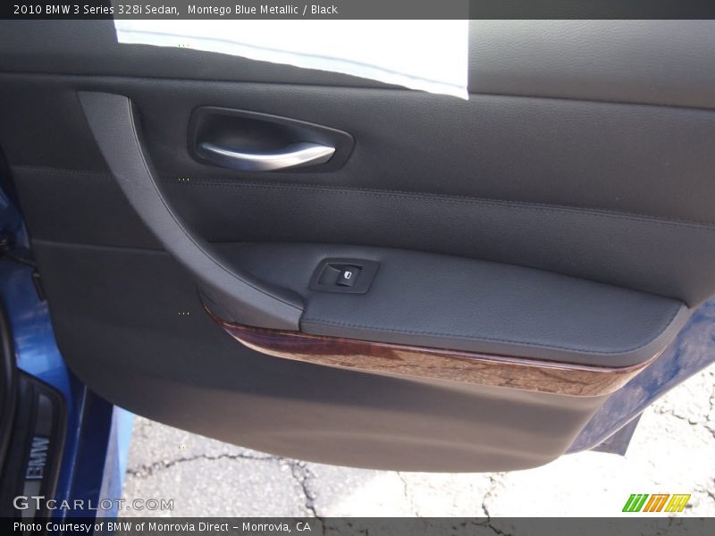 Montego Blue Metallic / Black 2010 BMW 3 Series 328i Sedan